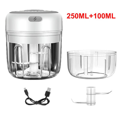 Mini Electric Food Crusher for Kitchen - GOLDENDSW
