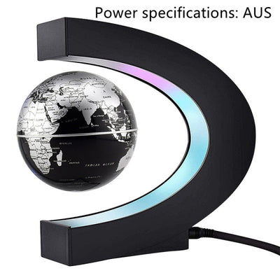 Novelty Magnetic Levitation Globe LED World Map Magnetic Levitation Floating Globe Electronic Creative Christmas Gifts for Kids