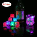 LED Ice Cubes Glowing Party Ball Flash Light Luminous Neon Wedding Festival Bar