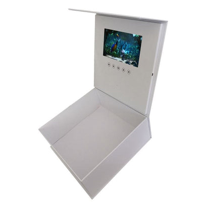 7 Inch Video Gift Box Greeting Card Lcd Light Control Gift Box Greeting Card Video Gift Box Greeting Card Graduation Gift Birthd
